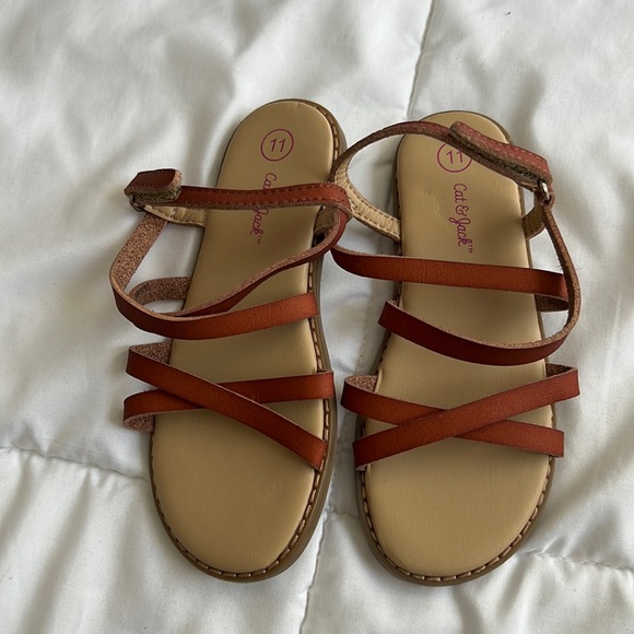 Cat & Jack Shoes Catjack Little Girl Sandals Size 1 Poshmark